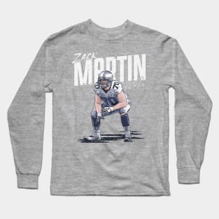 Zack Martin Dallas Chisel Long Sleeve T-Shirt